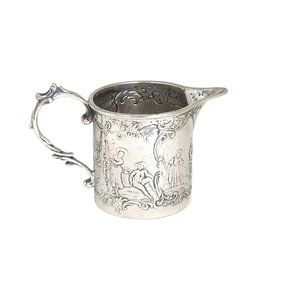 Friedrich Reusswig Hanau Germany 800 Silver Creamer #12550